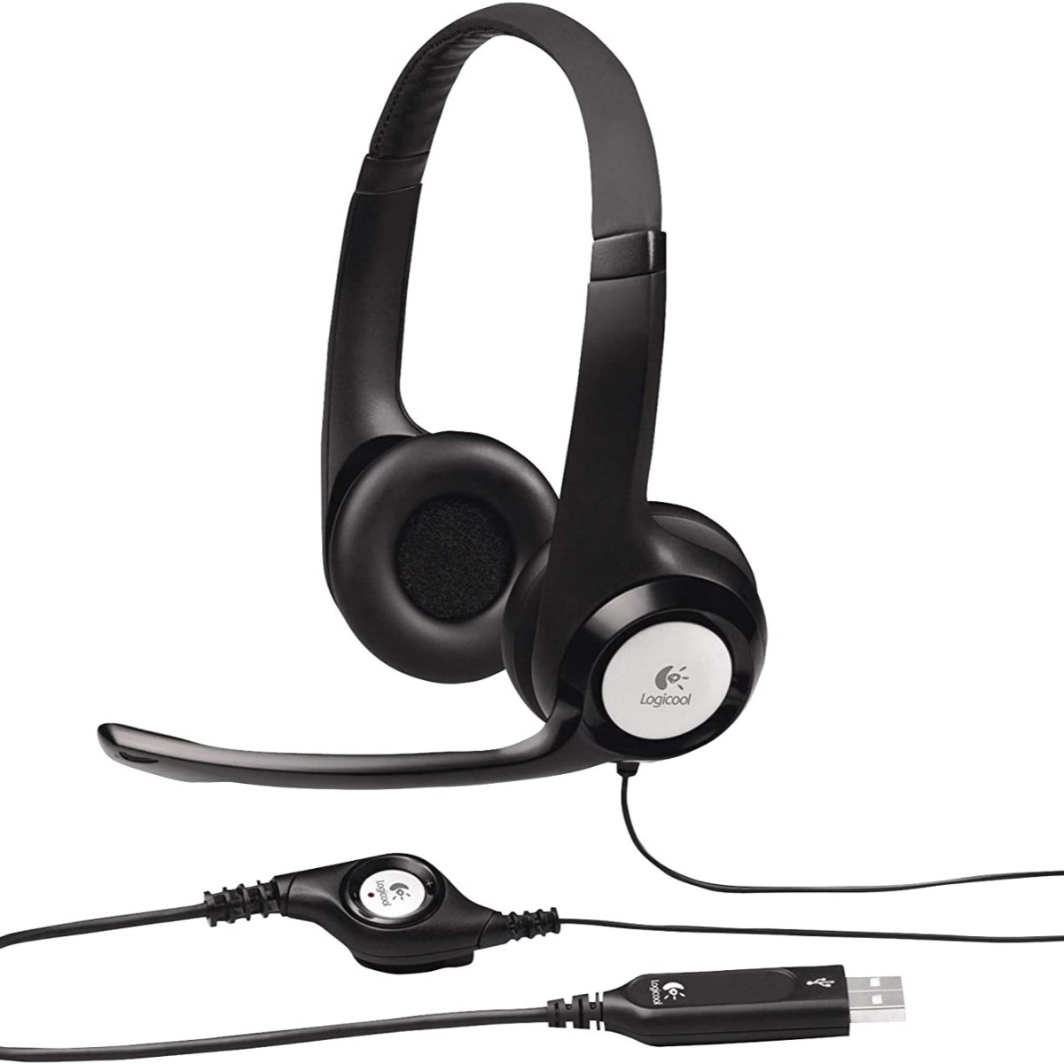 Logitech USB Headset H390 With Noise Cancelling Mic TabalOnline