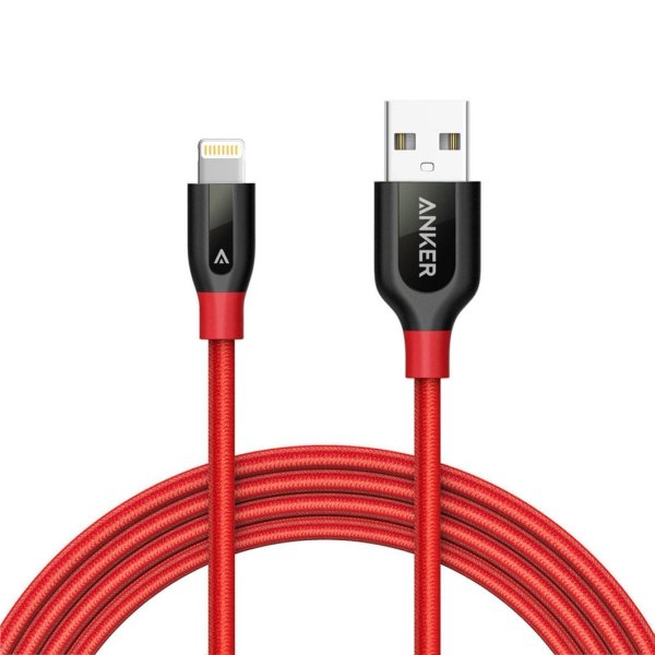 Anker PowerLine+ 6ft Lightning – Red (No Pouch) - Tabal Dot NG : Tabal ...