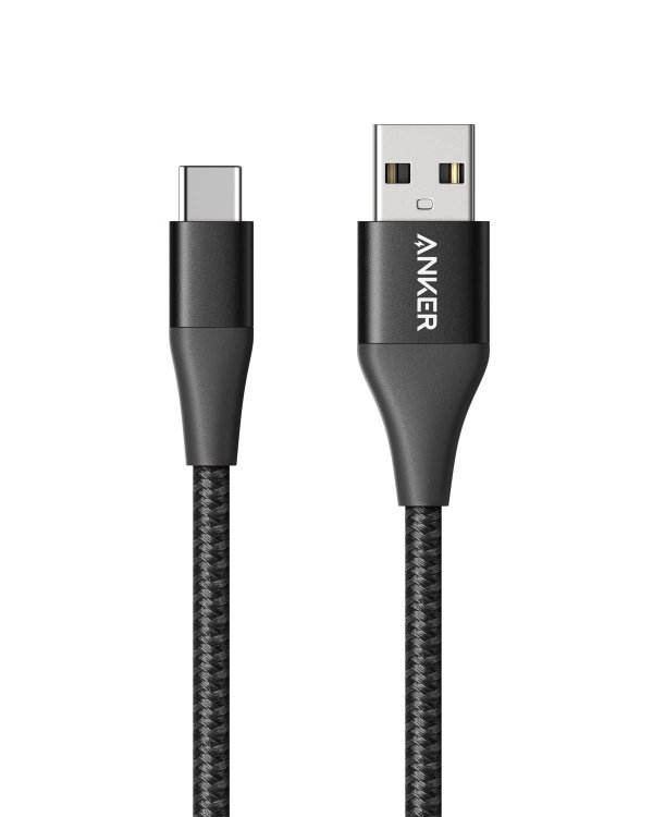 Anker Powerline+ II USB-C to USB-A 2.0 Cable (3ft) – Black - tabal.ng :  tabal.ng