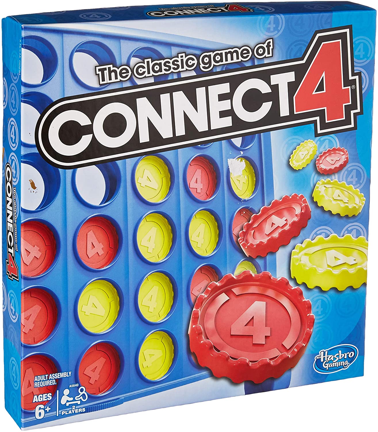 Connect 4 Classic Grid 4 In A Row Board Game Is Disc-Dropping Fun 